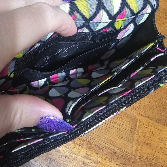 Vera Bradley-Wristlet-Turn lock Wallet - Picture 7 of 11